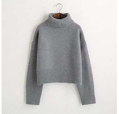 Knitted Turtleneck Sweater