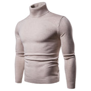 Turtleneck men's sweater