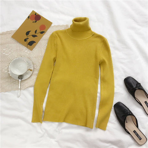 Women's turtleneck sweater