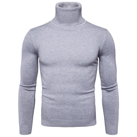 Turtleneck men's sweater