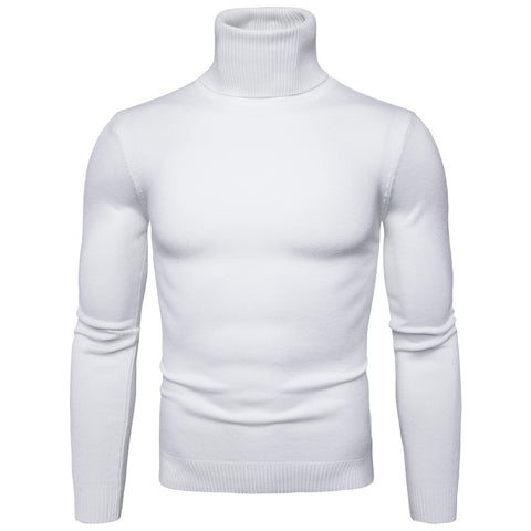 Turtleneck men's sweater