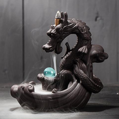 Backflow Dragon Incense Burner