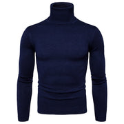 Turtleneck men's sweater