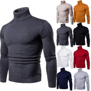 Turtleneck men's sweater