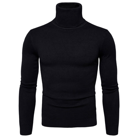 Turtleneck men's sweater