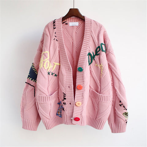 Cardigan sweater women jacket