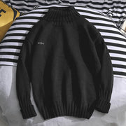 Turtleneck loose sweater