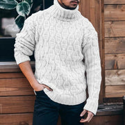 Turtleneck knitted sweater