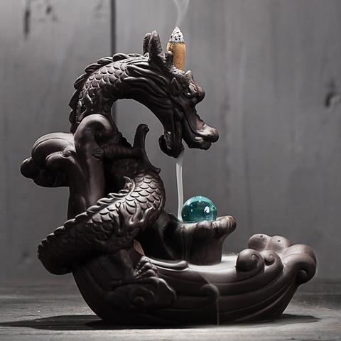 Backflow Dragon Incense Burner