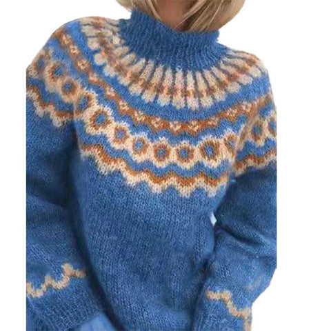 Turtleneck knitted sweater