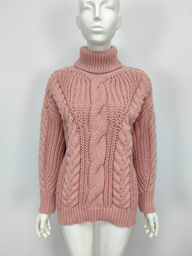 Women's turtleneck sweater