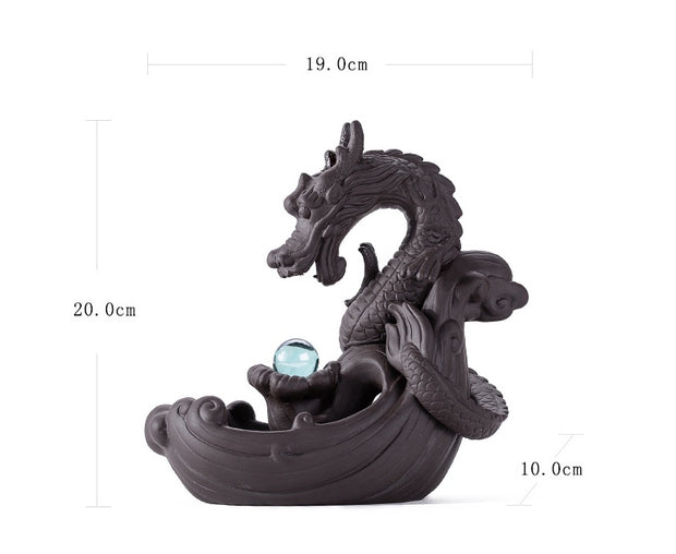 Backflow Dragon Incense Burner