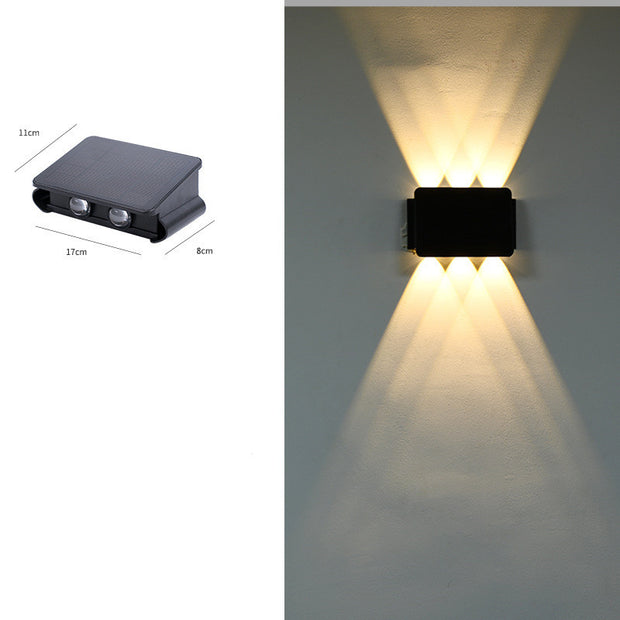 Solar Outdoor Corridor Waterproof Wall Lamp