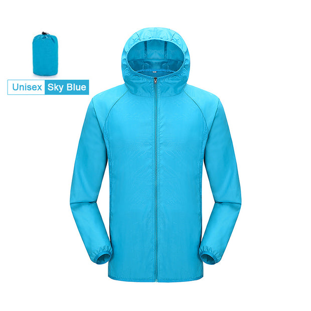 Mens And Womens Skin Windbreaker UV Protection Sunscreen Clothing